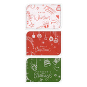 Bolsa de regalos Deco de Navidad 16cm, 24st. - afbeelding 2