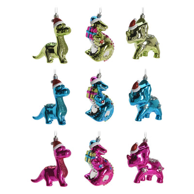 Dinosaurus Hanger de Navidad 12 cm, 27.