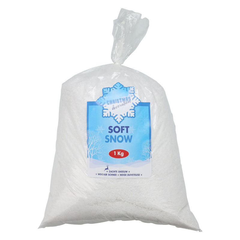 Decorazione natalizia neve morbida, 1000 grammi