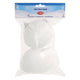 Decoratie sneeuwballen 10cm, 2st.