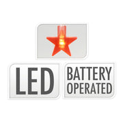 Cavo leggero con stelle a LED, 100 cm - afbeelding 2