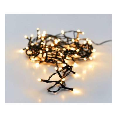 Iluminación LED externa 40 LED - Blanco cálido, 300 cm
