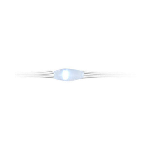 Hilo plateado de cable de luz LED, 195 cm - coloreado