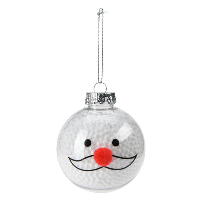 Muñeco de nieve de Navidad de Navidad 8 cm, juego de 12 piezas