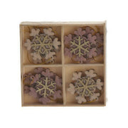 Houten Hangdecoratie Set, 8st. - afbeelding 5