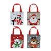 Borsa regalo di Natale in feltro, 18 cm