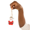 Houten kerstboomhangers, 8st.