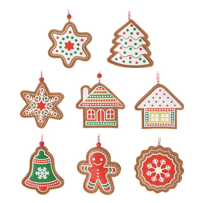 Las perchas de Navidad se sentían tradicionales, conjunto de 24