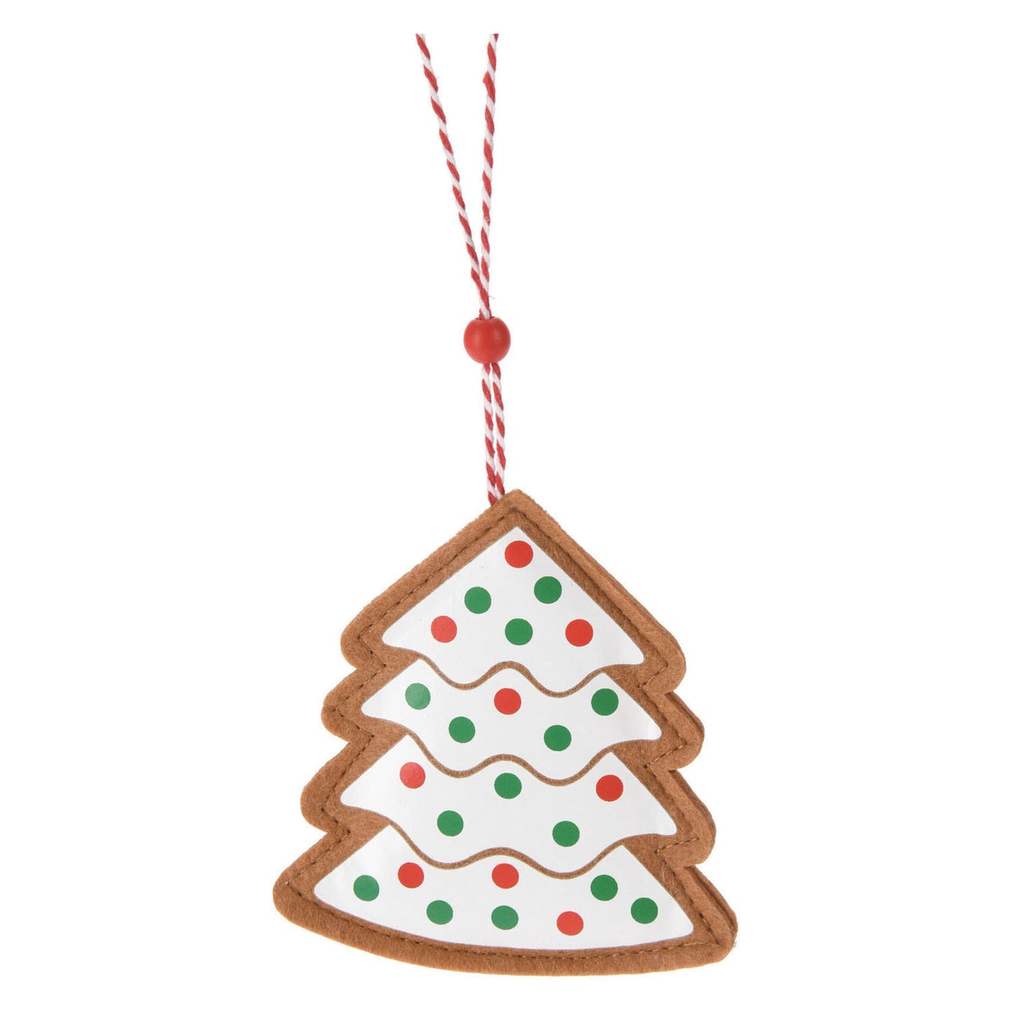 Las perchas de Navidad se sentían tradicionales, conjunto de 24