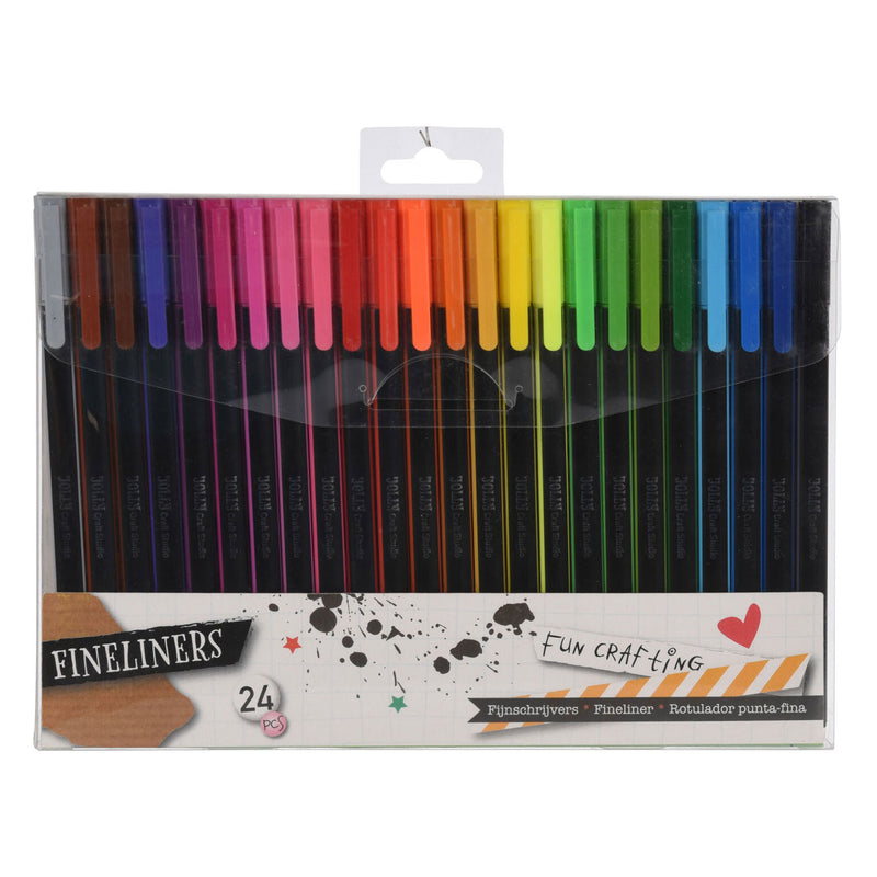 Fineliners, 24 °.