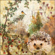 Servilletas Ambiente 33x33cm erizo otoñal 20 piezas