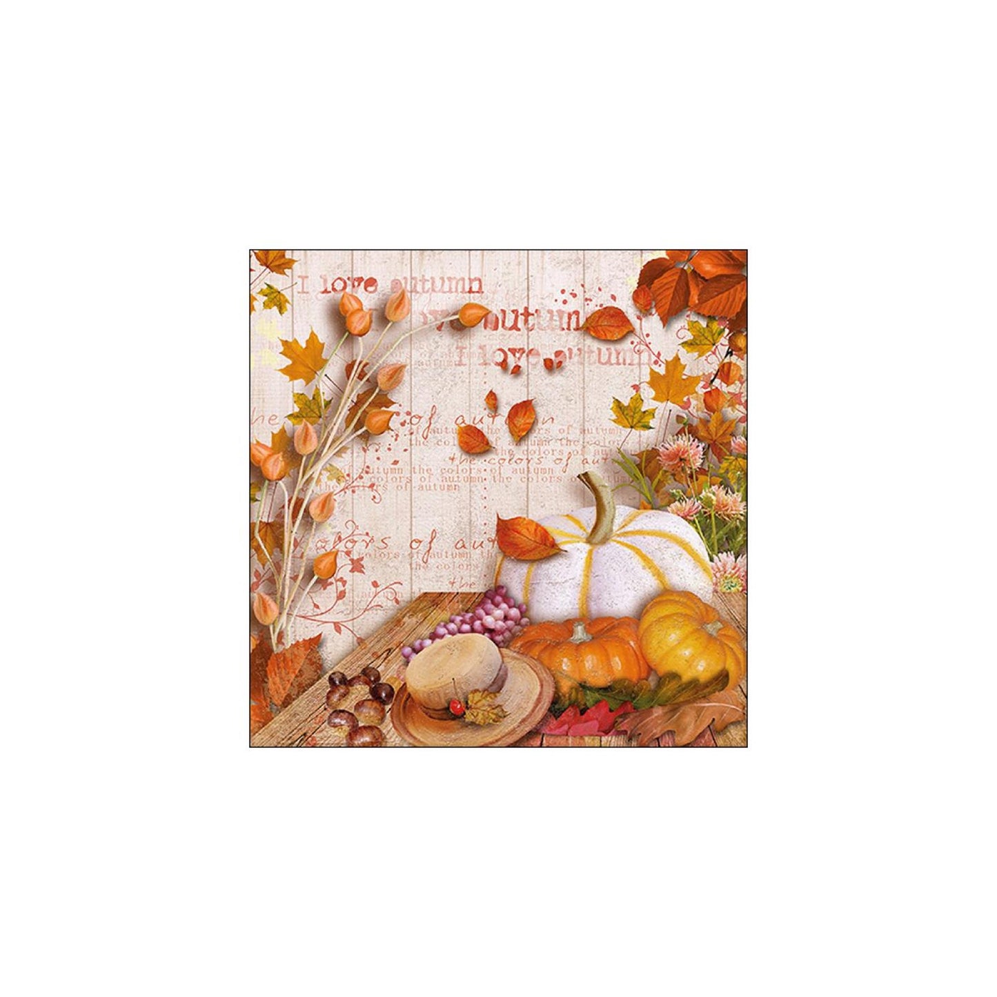 Ambiente servetten colours autumn 33cm