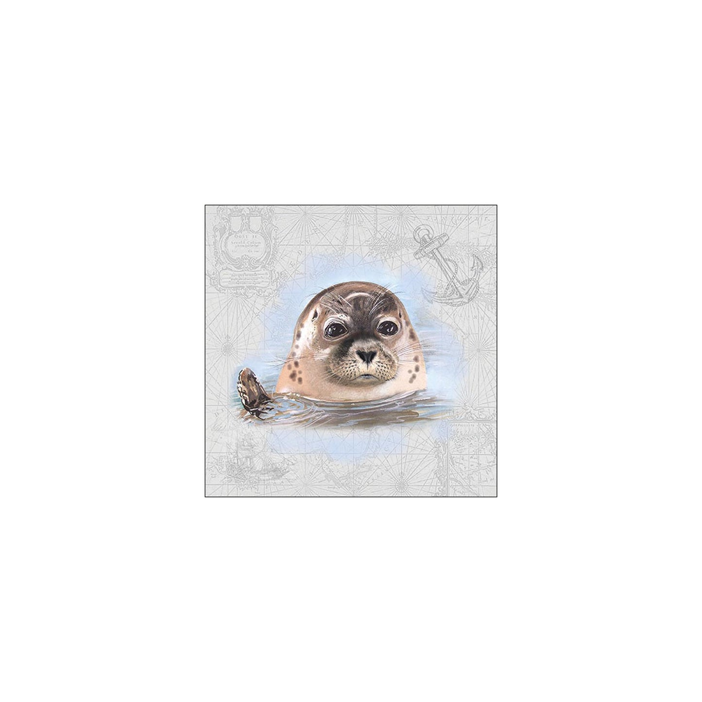 Ambiente servetten seal 33x33cm
