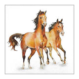 Ambiente napkin 33 wild horses - afbeelding 1