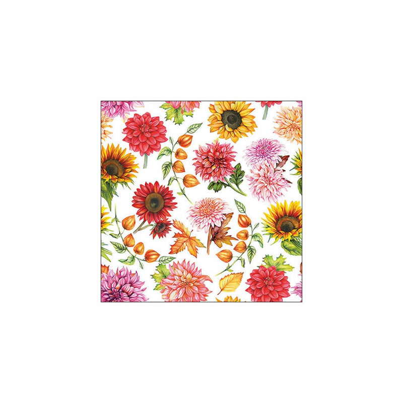 Servilletas Ambiente 33cm otoño floreciente