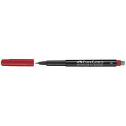 Pennarello multimark fc 1523 0,4mm rosso permanente