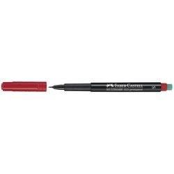 Pennarello multimark fc 1523 0,4mm rosso permanente