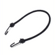 Snelbinder con gancio nero 100x10 cm
