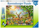 Ravensburger - puzzle bella famiglia di cervi 200 pezzi xxl