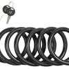 Lucchetto con cavo a spirale Rfr 12 x 1800 mm