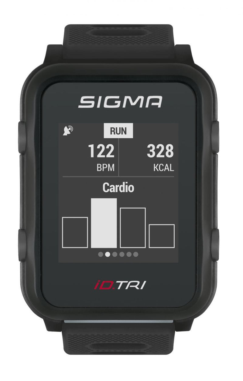 Sports Watch Sigma Id.Tri Black Basic