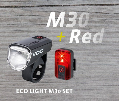 Set di illuminazione VDO ECO LIGHT M30 USB + Red USB