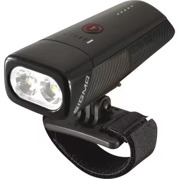 Sigma Charlight Buster 1100 LED HelmhoUder -li -ion Battery USB