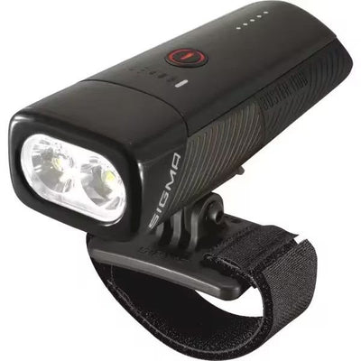 Sigma Charlight Buster 1100 LED HelmhoUder -li -ion Battery USB