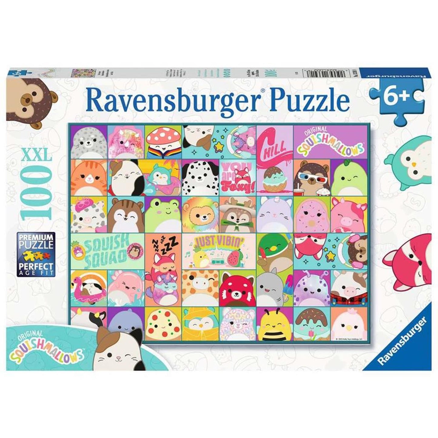 Ravensburger Jigsaw Puzzle XXL Squishmallows, 100.