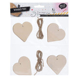 Labels hout, 8st. - afbeelding 4