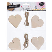 Labels hout, 8st. - afbeelding 4