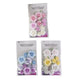 Paper flowers with glitter