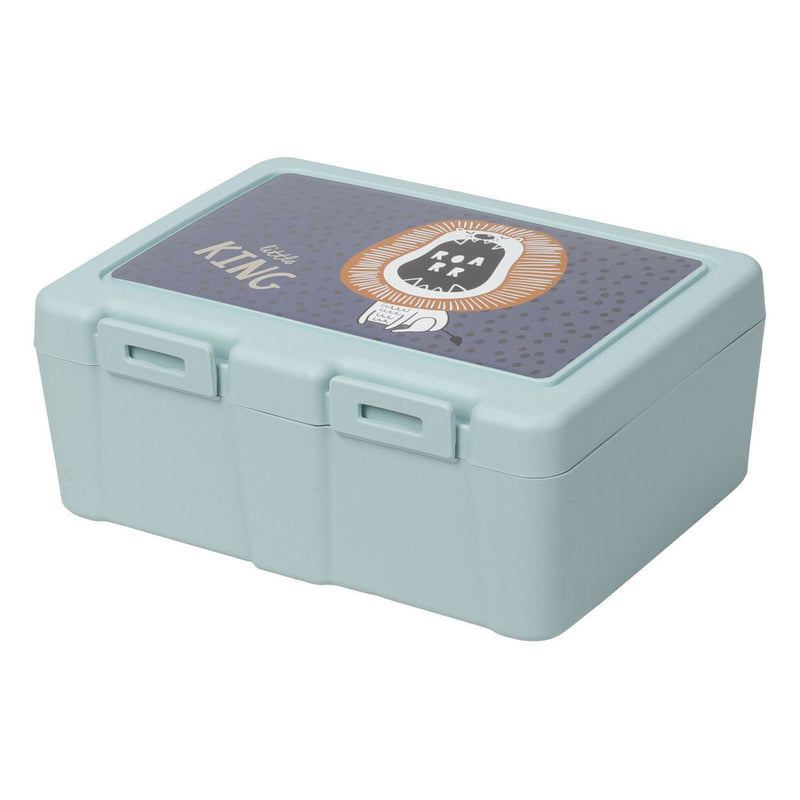 Box per il pranzo con leone di spork
