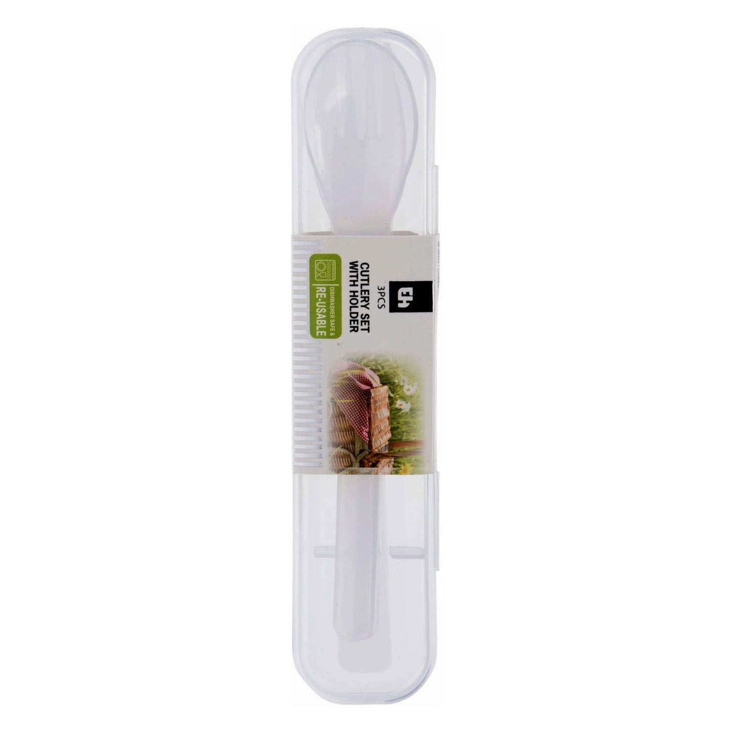 Set di posate con supporto, 3dlg.