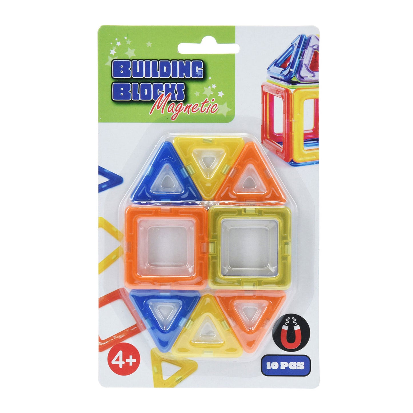 Set di costruzioni magnetiche, 10st.