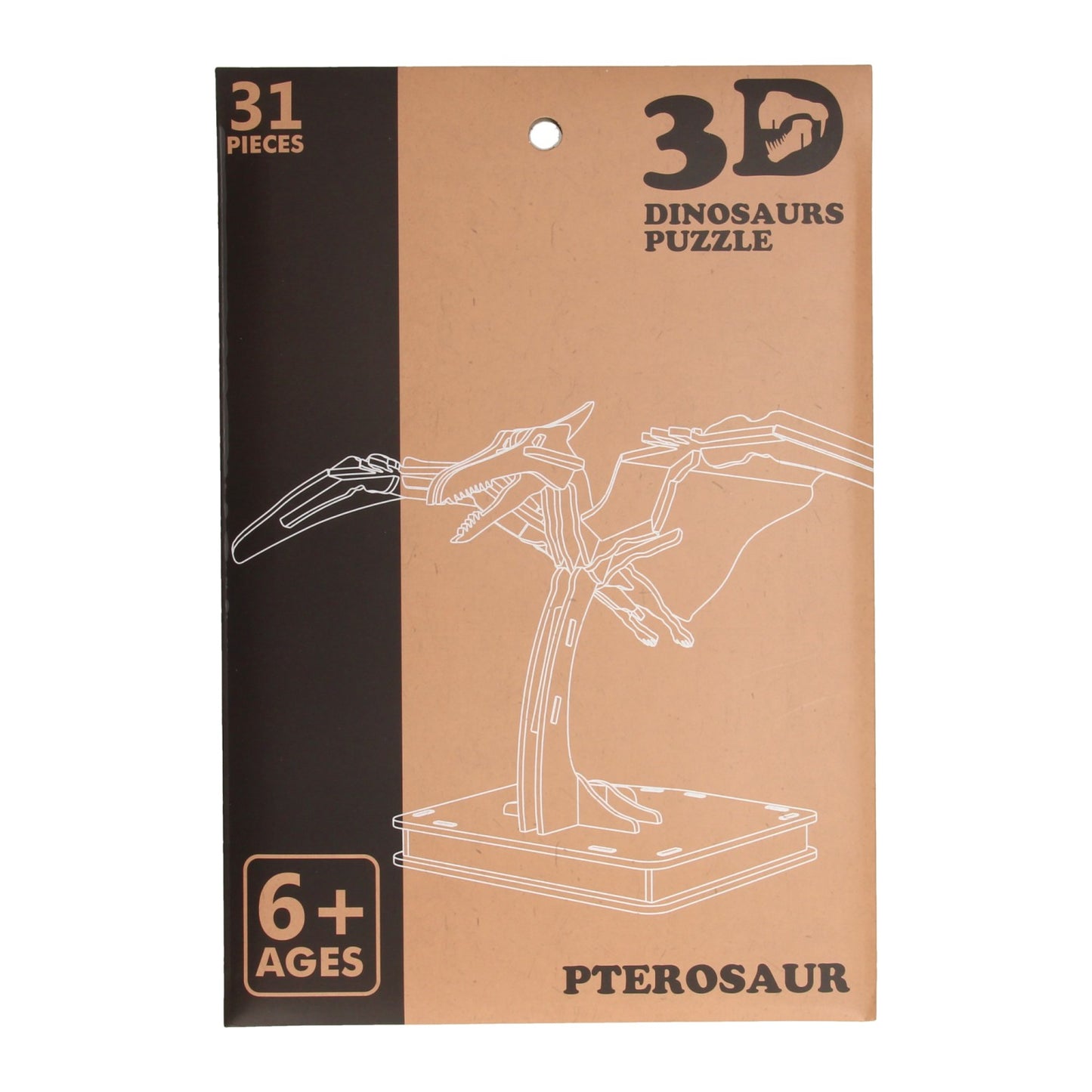 PIZZO DE MADERA 3D DINOSAURUS