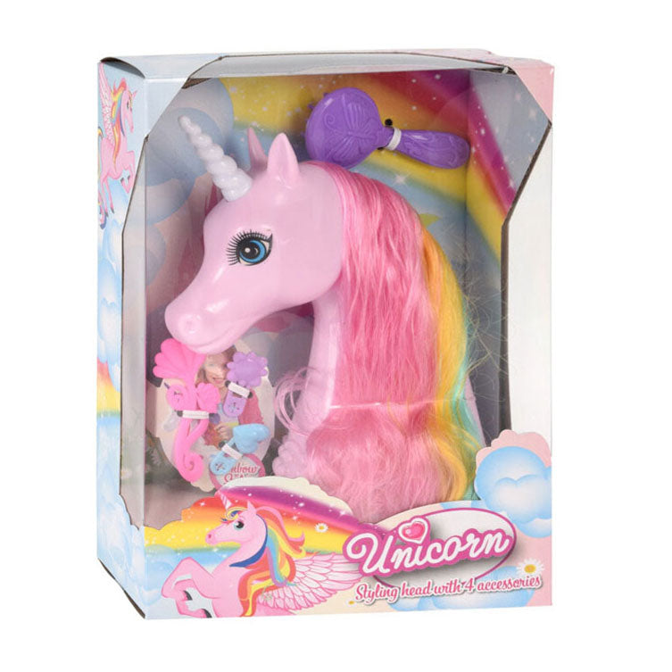 Cabezal de techo de unicornio con 4 accesorios