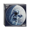 Línea de rompecabezas astronautas y luna, 1000.