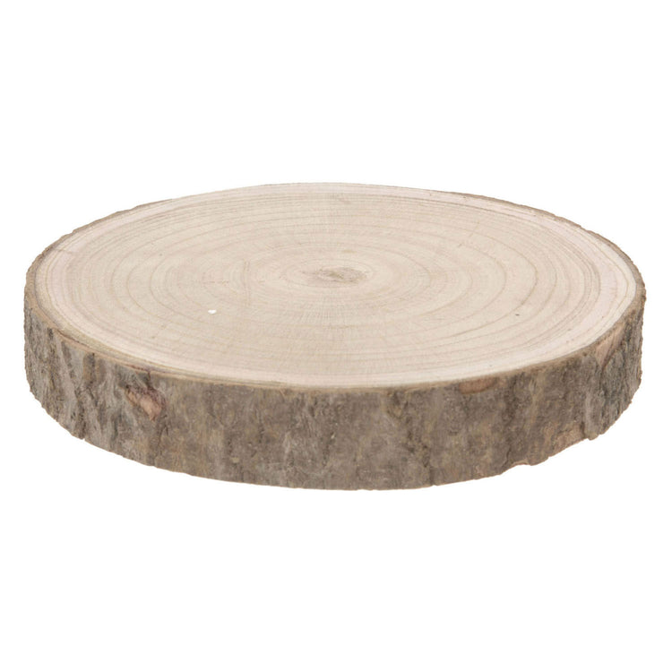 Disco de árbol con corteza de 18-23 cm