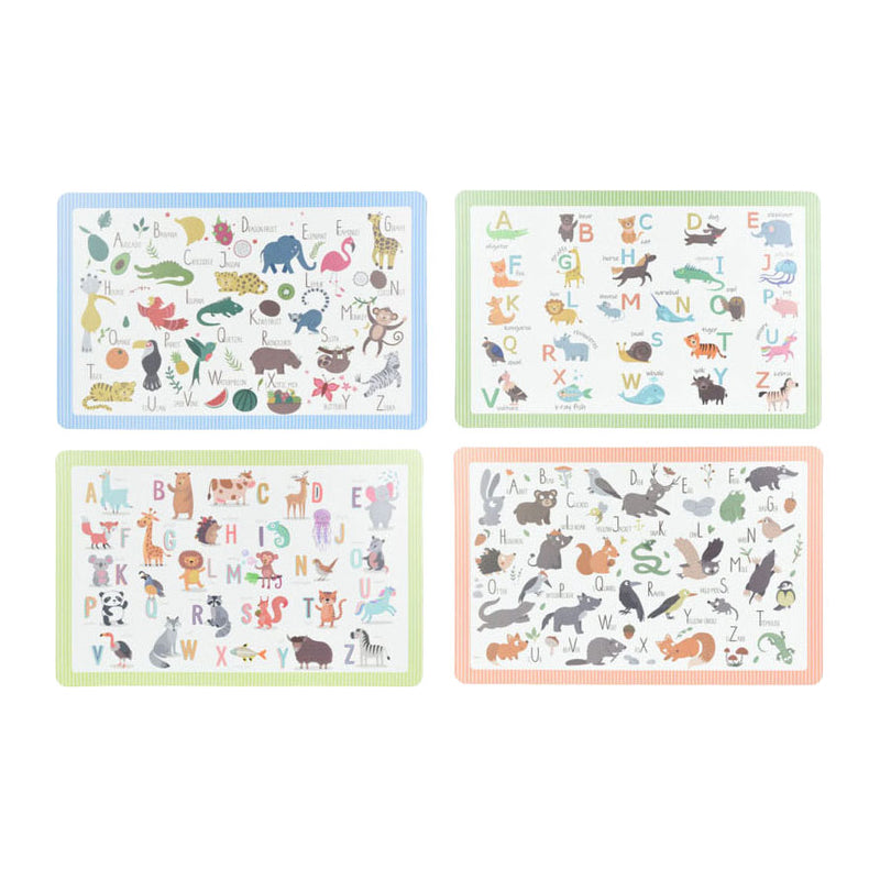 Placemat dieren, 12st.