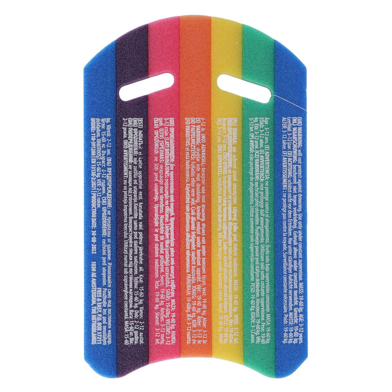 Tabla de natación arco iris, 48x30cm