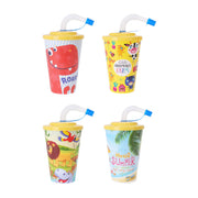 Kinderbeker met rietje - afbeelding 1