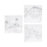 Schilderset met canvas, 12dlg. - afbeelding 2
