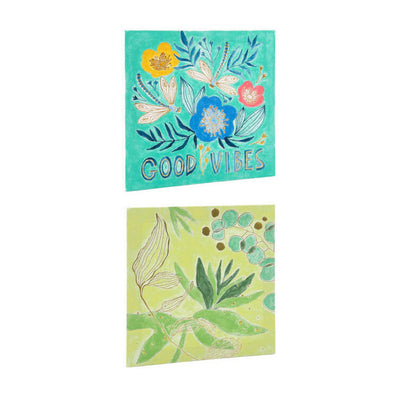Set di pittura con tela, 25x25cm