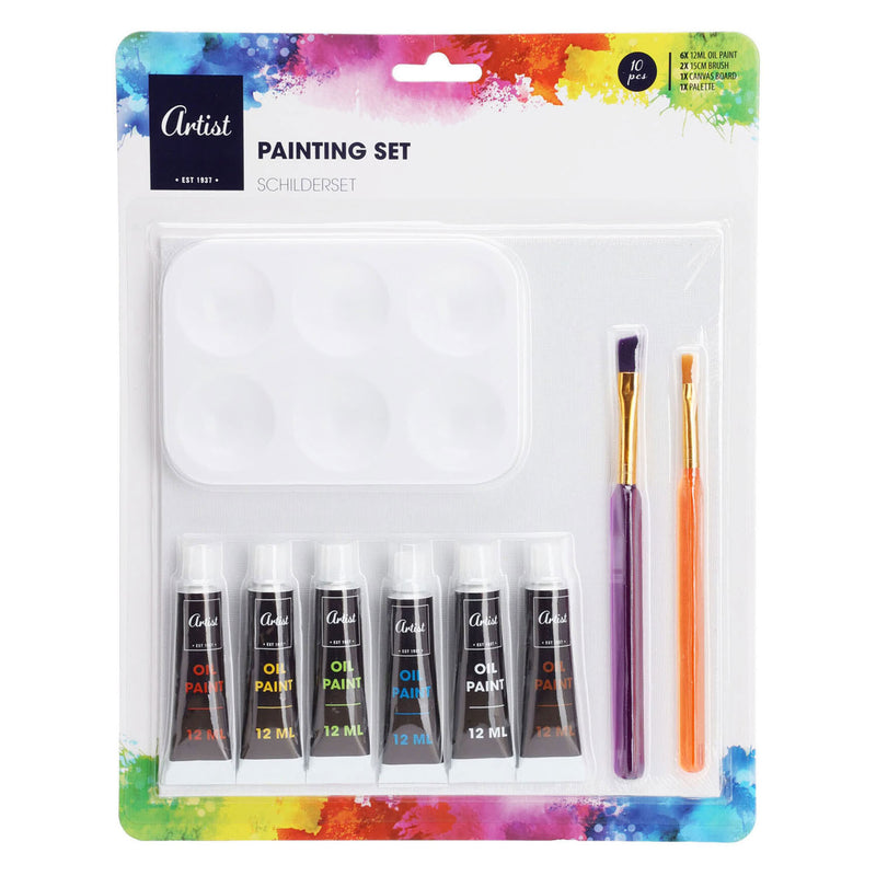 Pittura set di vernice ad olio, 10dlg.