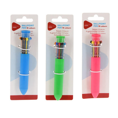Penna multi -colore con 10 colori