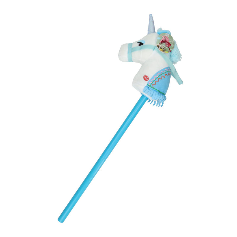 Stochaard eenhoorn con sonido azul