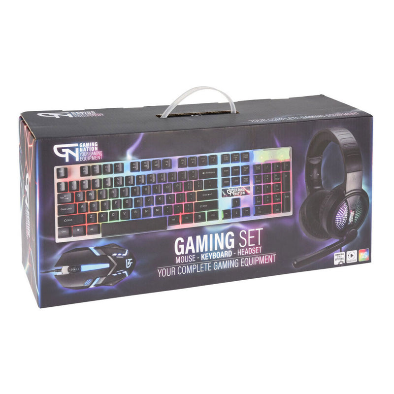 cuffie tastiera del mouse set da gioco 3in1