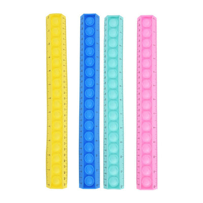 Pop it Ruler Pop It Silicone, 31 cm