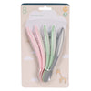 Set babylepels pastel, 5st.